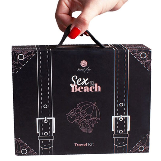 SECRETPLAY Sex on the Beach resväska med olika spelkomponenter