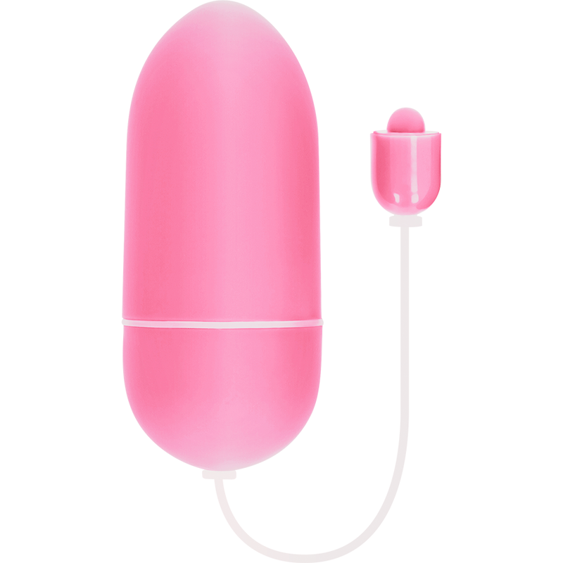 Vattentätt vibrerande ägg i rosa