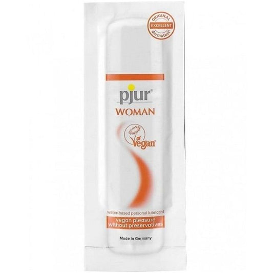 PJUR WOMAN VEGAN VATTENBASERAD GLIDMEDEL 2 ML