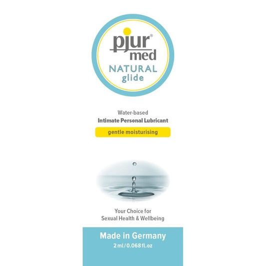 Pjur NATURAL vattenbaserat glidmedel 2 ml
