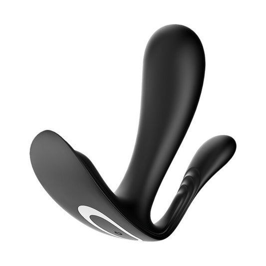 Satisfyer Top Secret + vibrator i svart