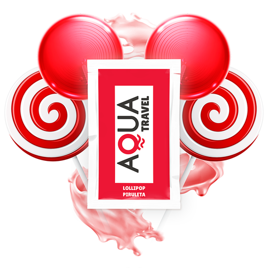 Aqua Travel Lollipop smak vattenbaserat glidmedel 6 ml
