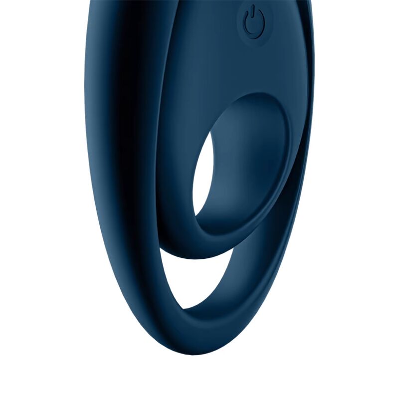 Satisfyer Glorious Duo ring vibrator i blått