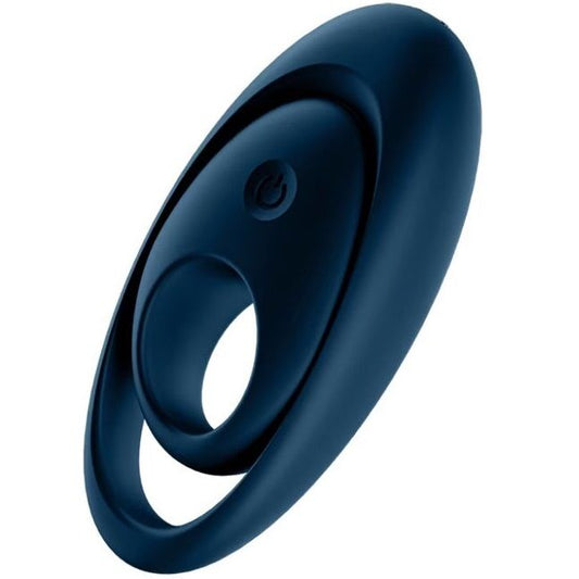 Satisfyer Glorious Duo ring vibrator i blått