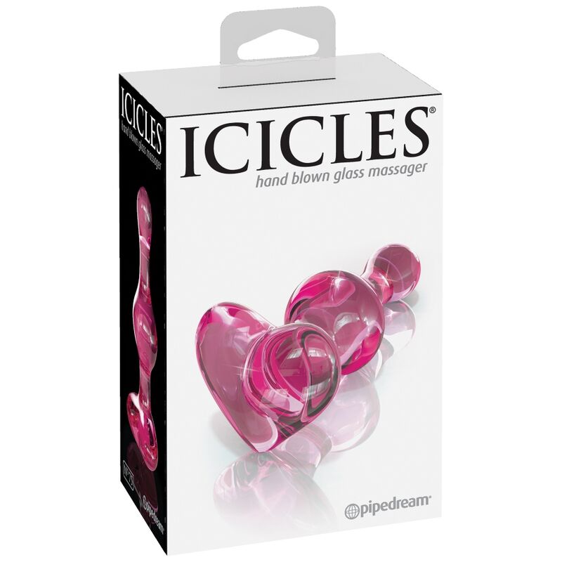 ICICLES N. 75 glasdildo, handgjord och elegant