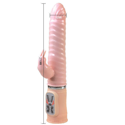 BAILE Heat Fire Bunny Rampante vibrator med värmefunktion