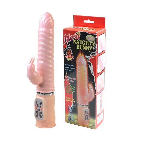 BAILE Heat Fire Bunny Rampante vibrator med värmefunktion