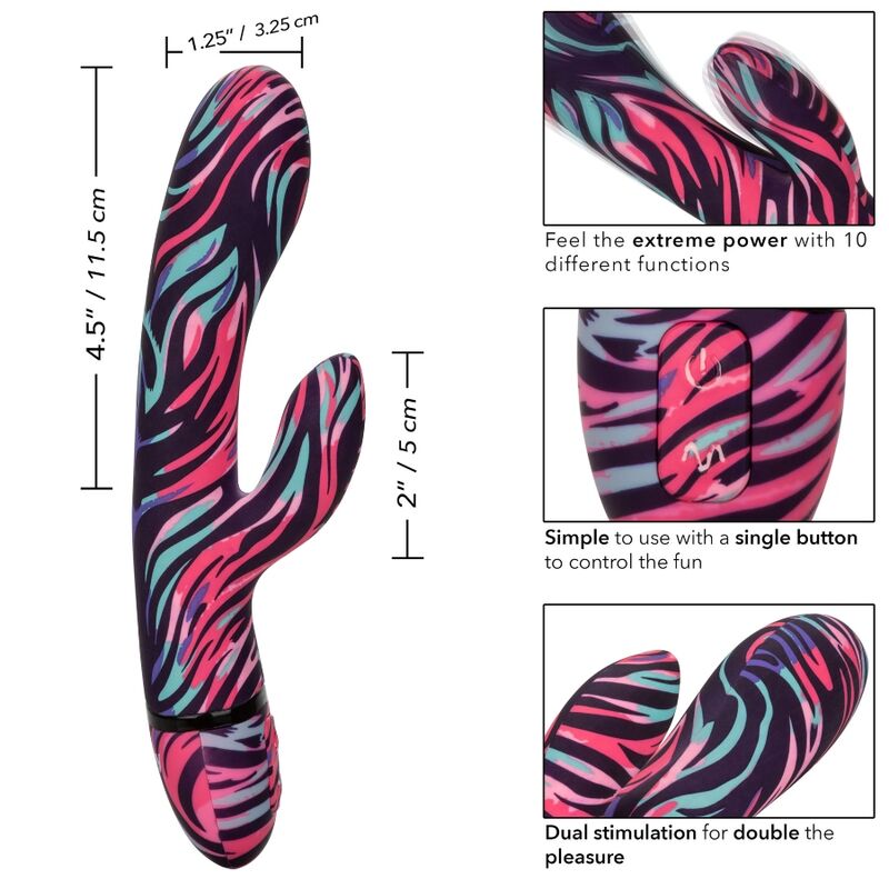 CalExotics Ménage à Moi Dual Wand Vibrator