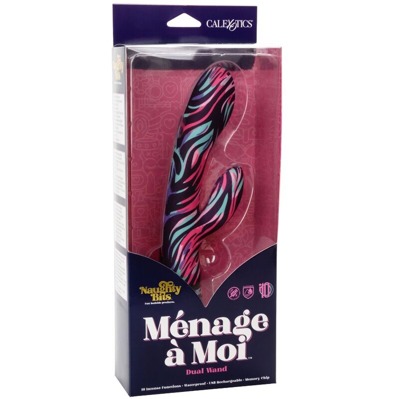CalExotics Ménage à Moi Dual Wand Vibrator