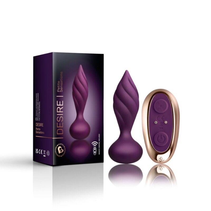 ROCKS-OFF Desire Anal Stimulator i lila färg