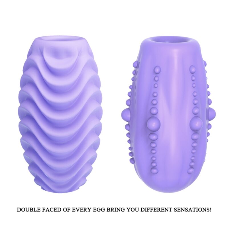 PRETTY LOVE - DUBBELSIDIG LILA MASTURBATOR EGG