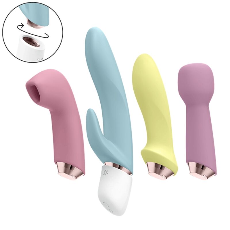 Satisfyer Marvelous Four vibrator och air pulse set