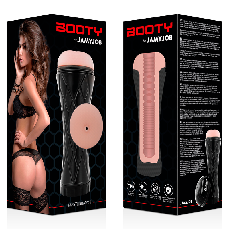 JAMYJOB Booty Masturbator med anusöppning