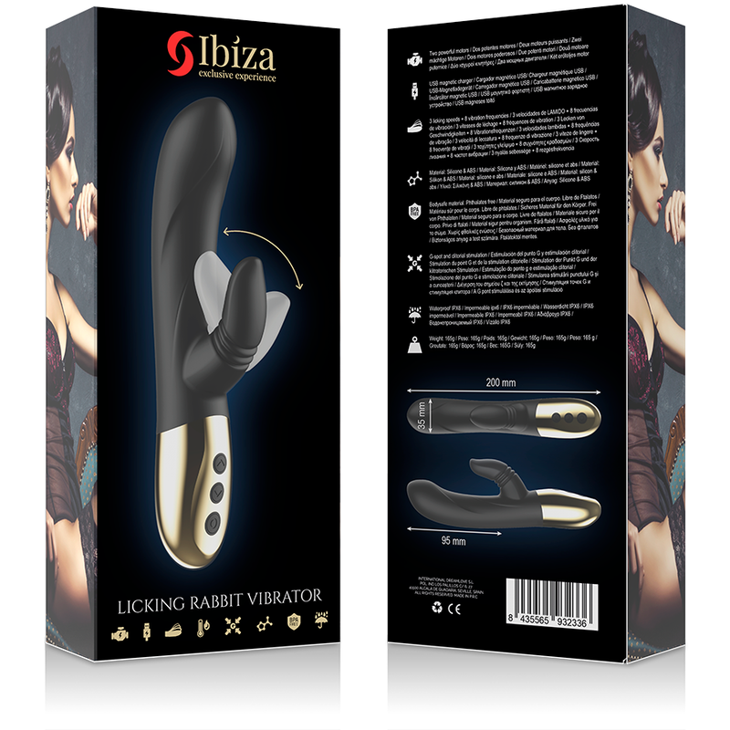 IBIZA - VIBRATOR NY UPPLEVELSE MED LICKING RABBIT