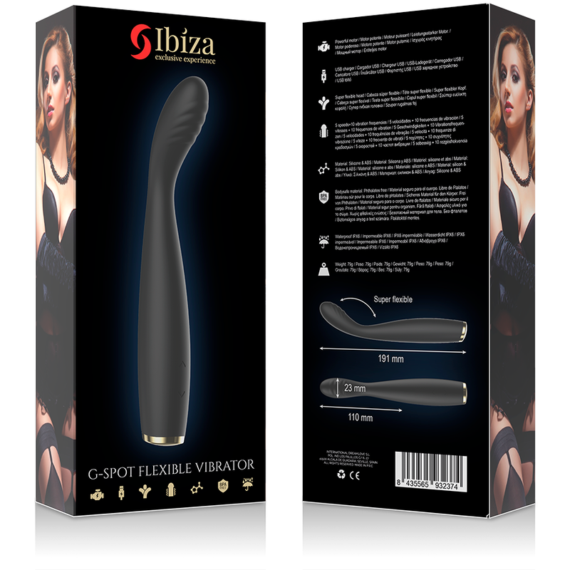 IBIZA kraftfull G-punkts vibrator