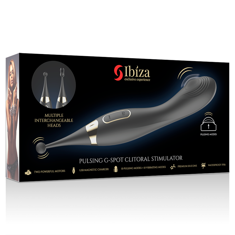 IBIZA klitorisstimulator och G-punkts vibrator