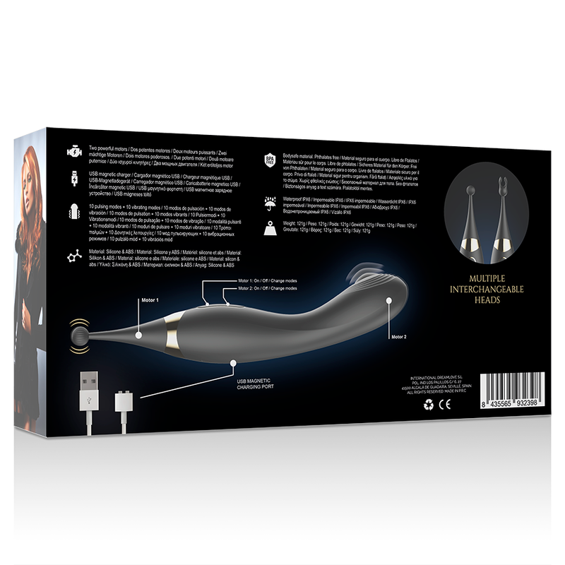 IBIZA klitorisstimulator och G-punkts vibrator