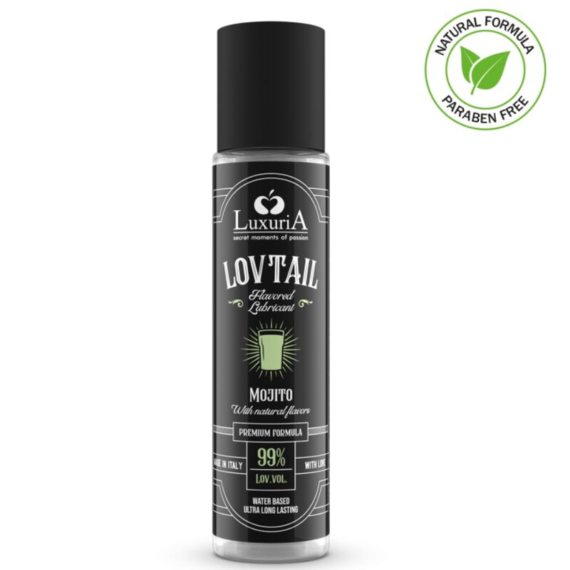 INTIMATELINE - LUXURIA VATTENBASERAD LOVTAIL GLIDMEDEL MOJITO 60 ML