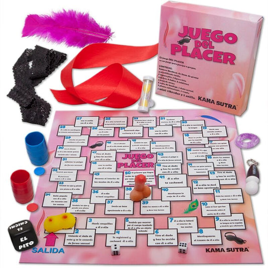 Diablo Picante Pleasure Game med mini vibrator och leksaker