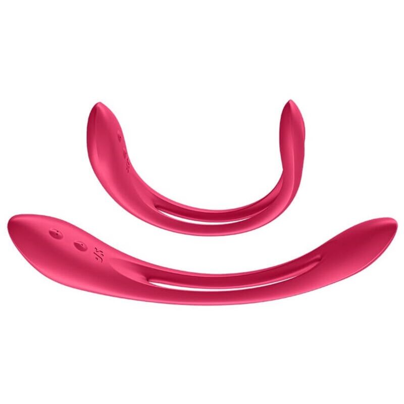 Satisfyer Elastic Joy Multi Vibrator i röd färg