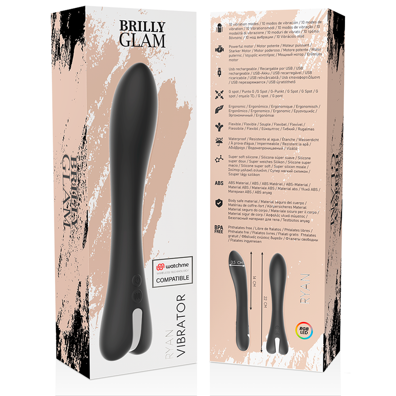 Brilly Glam Ryan vibrator med trådlös teknik
