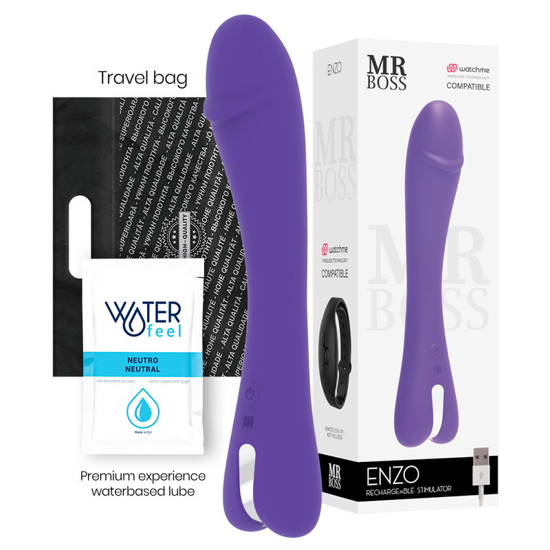 MR BOSS Enzo vibrator med trådlös teknologi