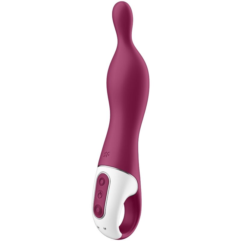 Satisfyer A-Mazing 1 Aspot Vibrator i färgen berry