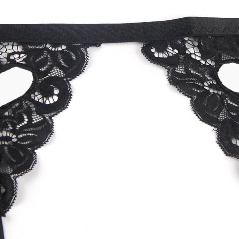 SUBBLIME - SET TRE DELAR BH + STRUMPBAND + TANGA S/M