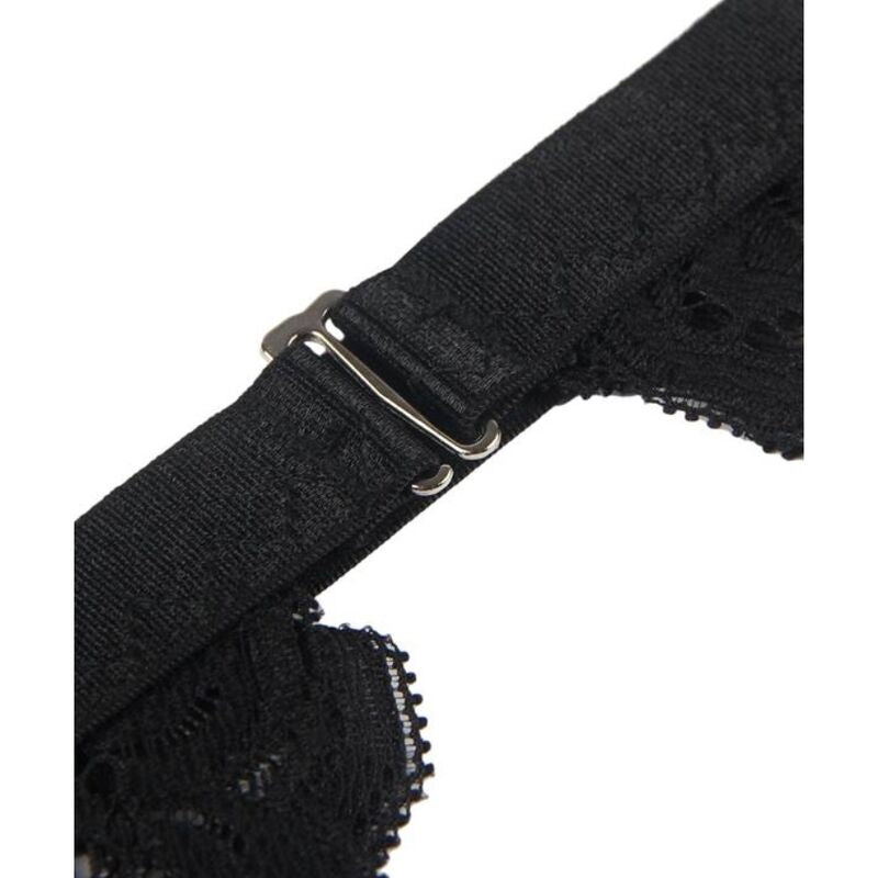 SUBBLIME - SET TRE DELAR BH + STRUMPBAND + TANGA S/M