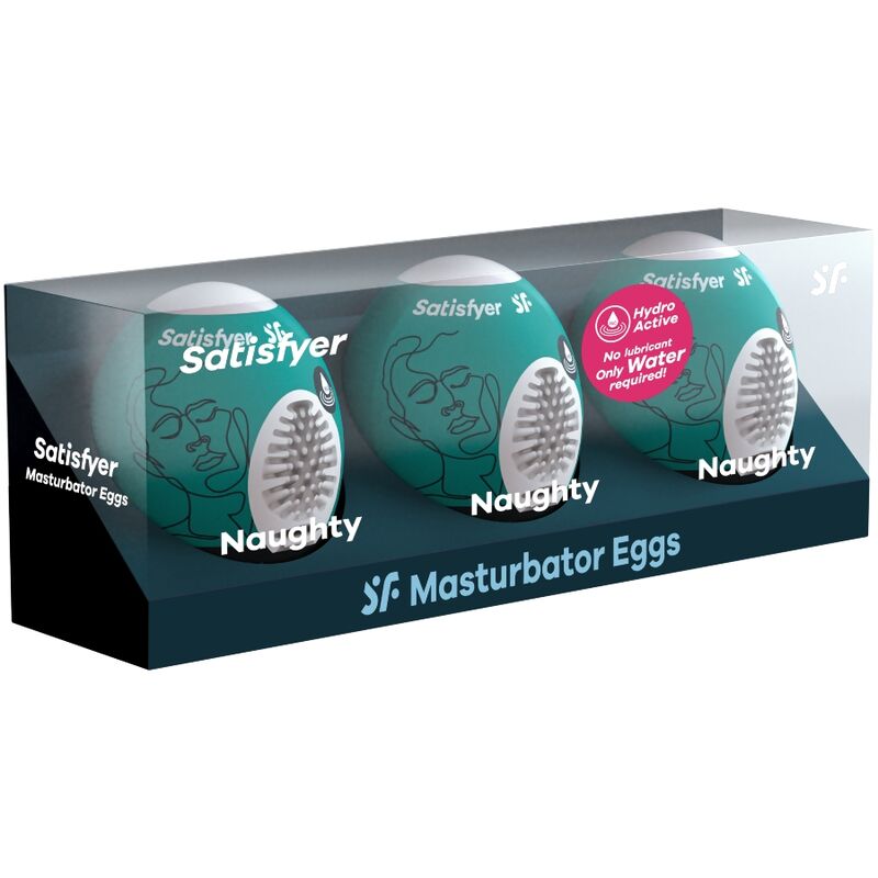 Satisfyer 3 masturbatorägg Naughty