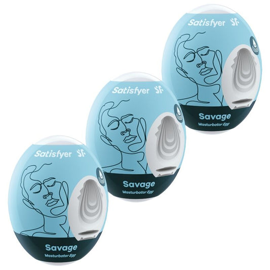 Satisfyer 3 masturbatorägg Savage