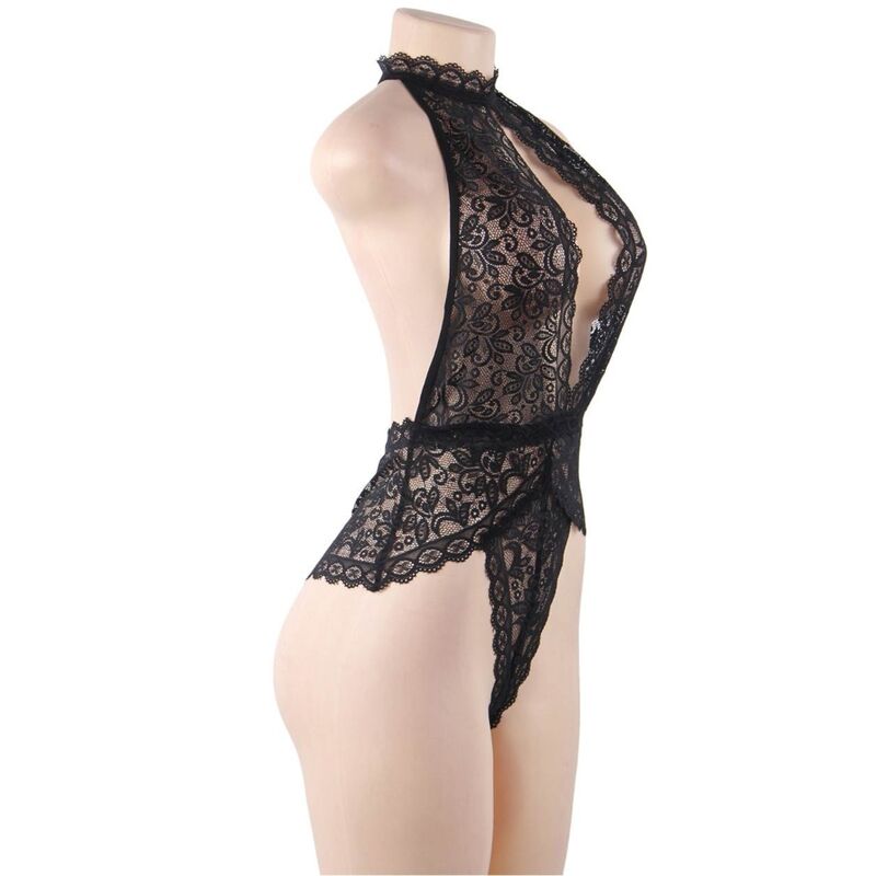 SUBBLIME Teddy Lace Open Cup i storlek S/M
