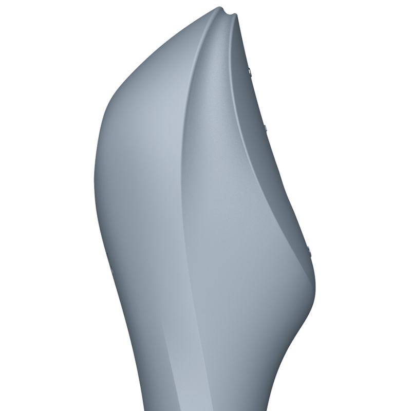Satisfyer Curvy Trinity 3 Air Pulse Vibrator i grå färg