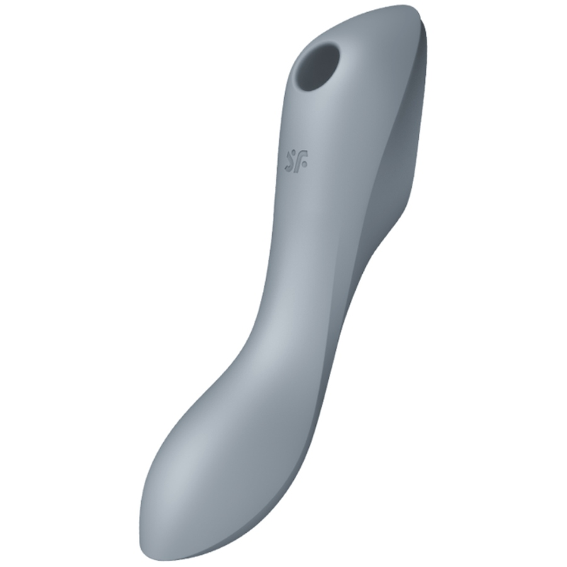 Satisfyer Curvy Trinity 3 Air Pulse Vibrator i grå färg