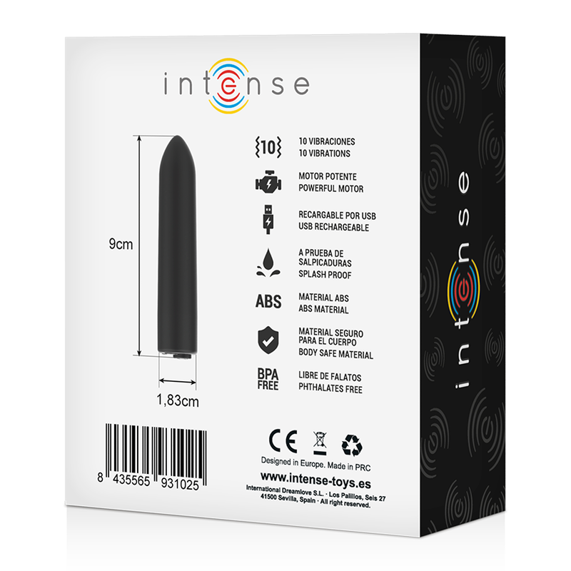 INTENSE vibrerande kula med 10 vibrationslägen
