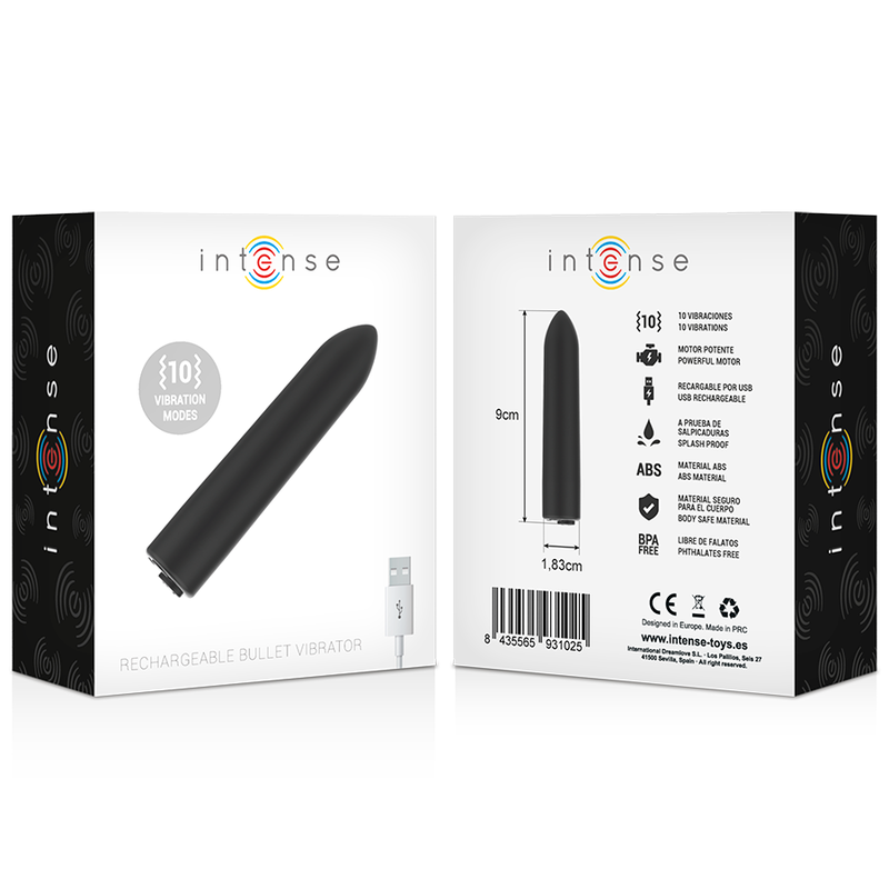 INTENSE vibrerande kula med 10 vibrationslägen