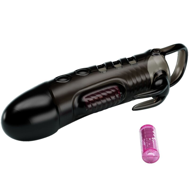 Sloane Rabbit Penis Sheath i svart