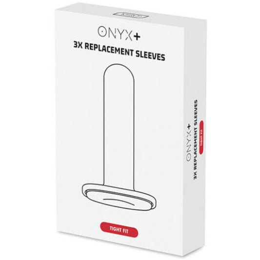 Kiiroo Onyx+ ersättningscover i tight fit, 3 enheter