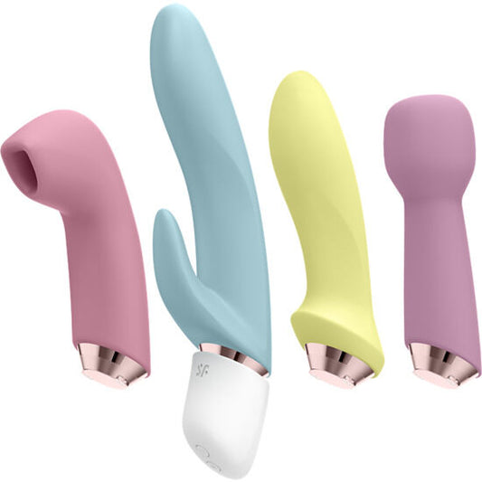 Satisfyer Marvelous Four vibrator och air pulse set