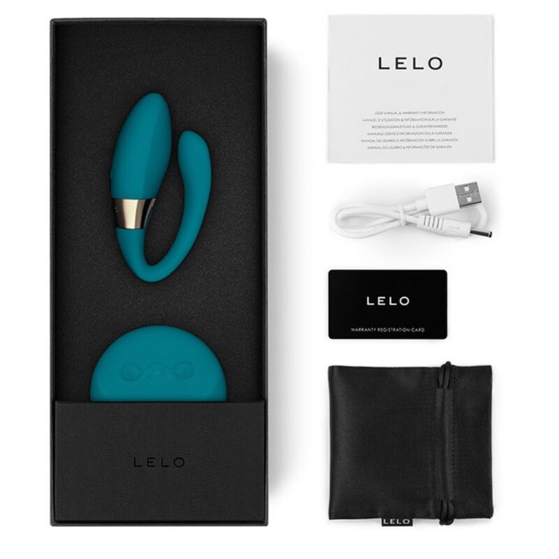 LELO TIANI DUO blå koppelmassager för par