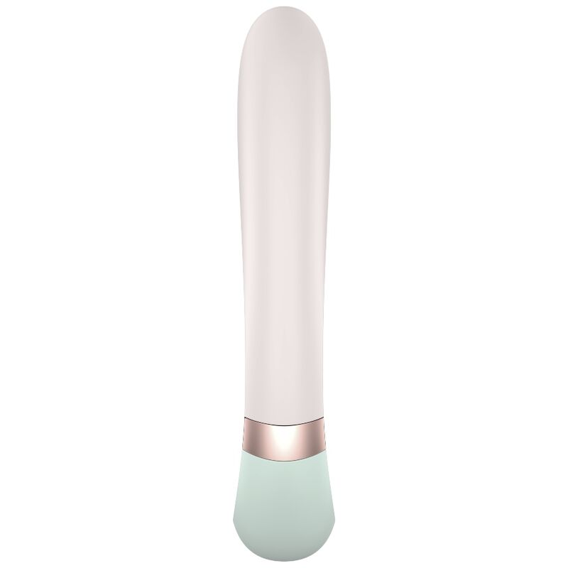 Satisfyer Heat Wave vibrator med appkontroll i vit färg