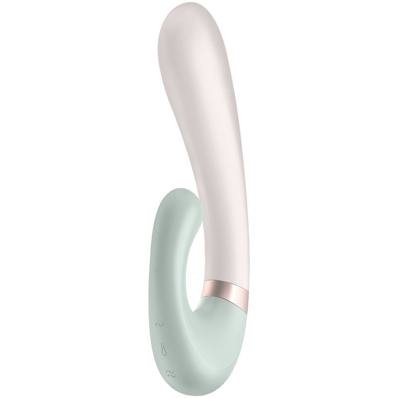 Satisfyer Heat Wave vibrator med appkontroll i vit färg