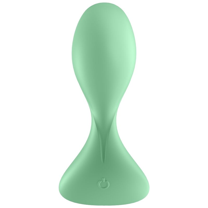 Satisfyer Trendsetter vibrerande plugg med appkontroll i grön färg