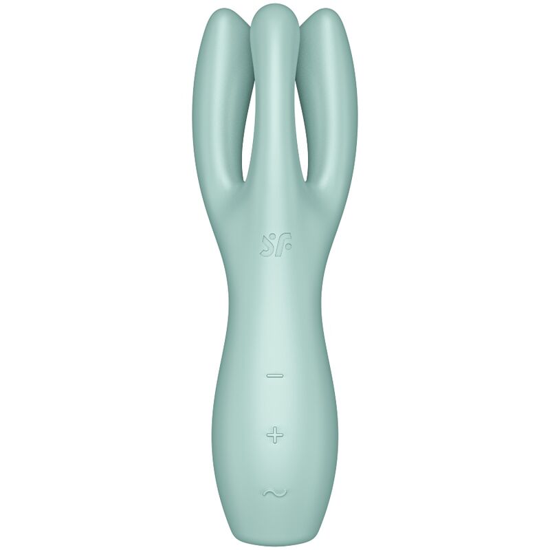 Satisfyer Threesome 3 vibrator i mintgrön färg