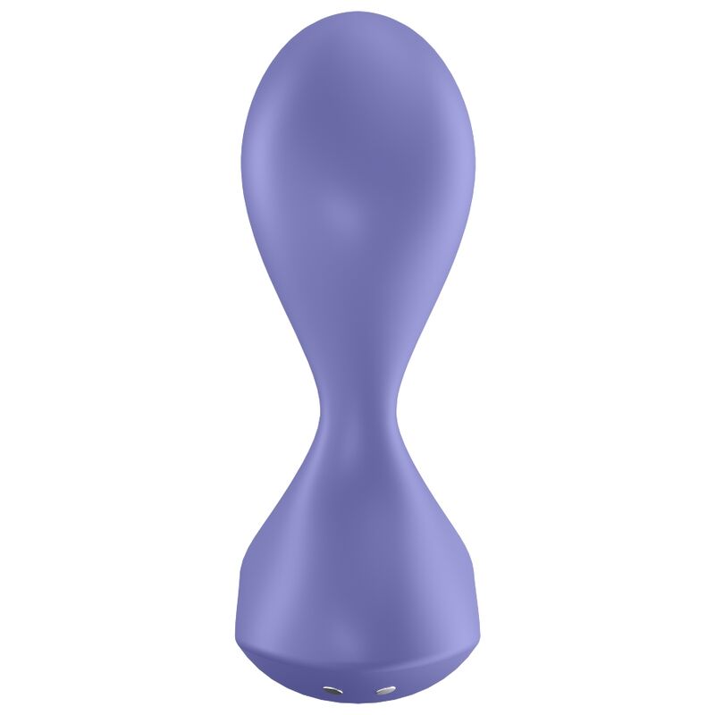 SATISFYER - SWEET SEAL VIBRERANDE PLUGG APP VIOLETT