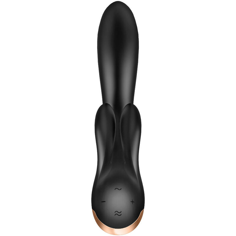 Satisfyer Double Flex vibrator i svart