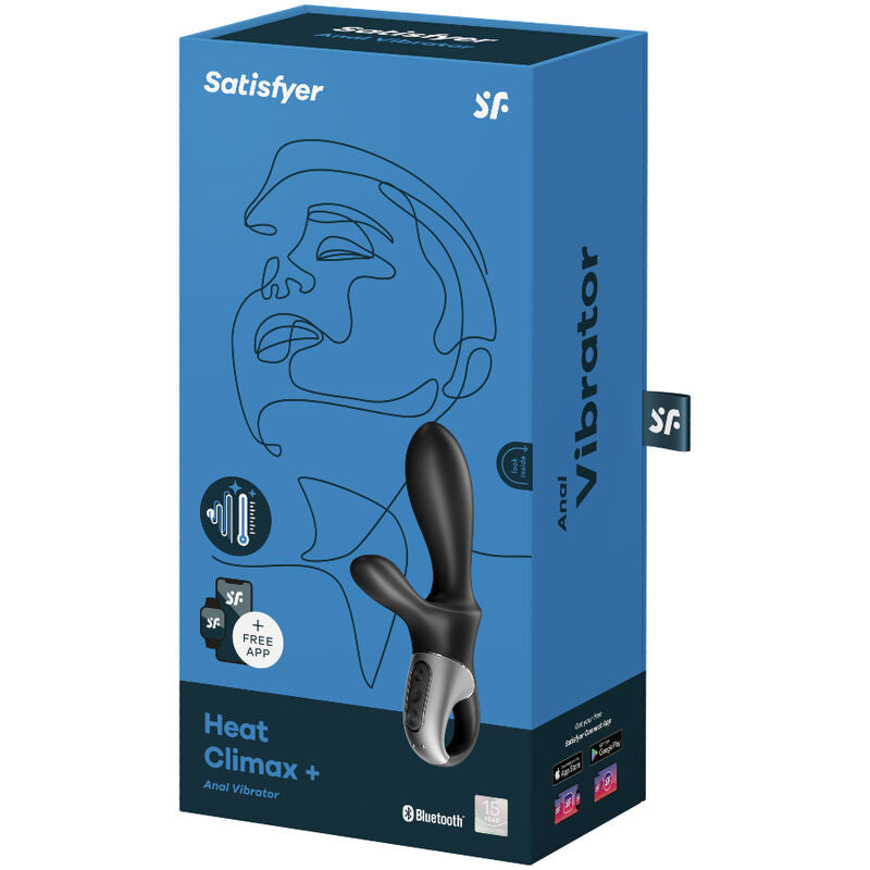 Satisfyer Heat Climax+ anal vibrator med appkontroll