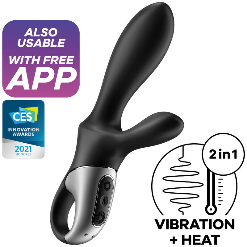 Satisfyer Heat Climax+ anal vibrator med appkontroll