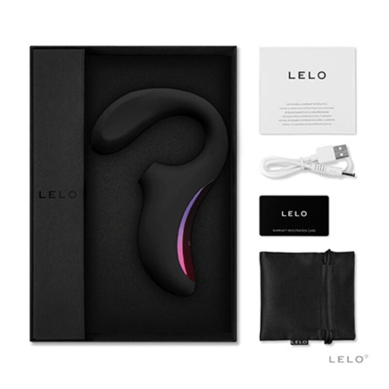 LELO ENIGMA CRUISE dubbelstimulerande sonic massager i svart