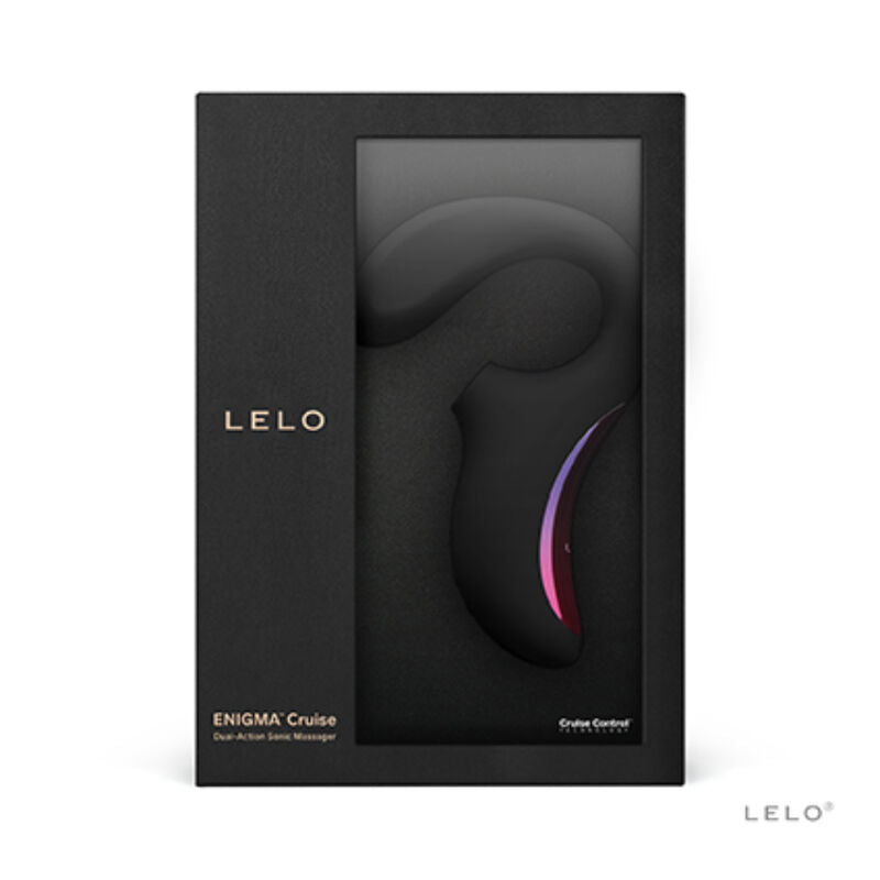 LELO ENIGMA CRUISE dubbelstimulerande sonic massager i svart